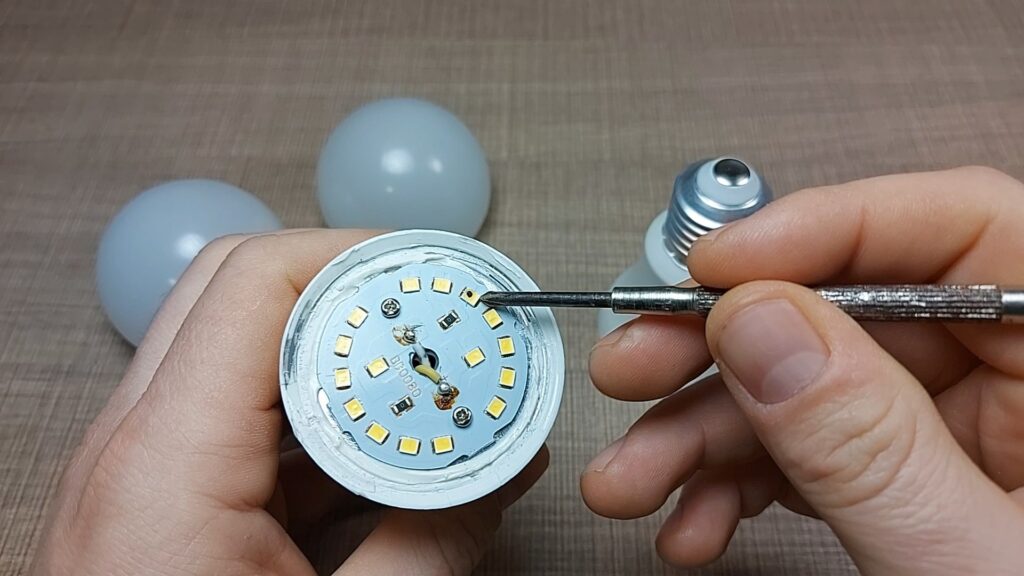 Ремонт LED-лампочки своими руками: инструкция
