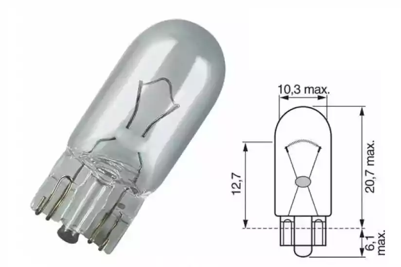 Лампы и лампочки с цоколем w5w: характеристики, как выбрать